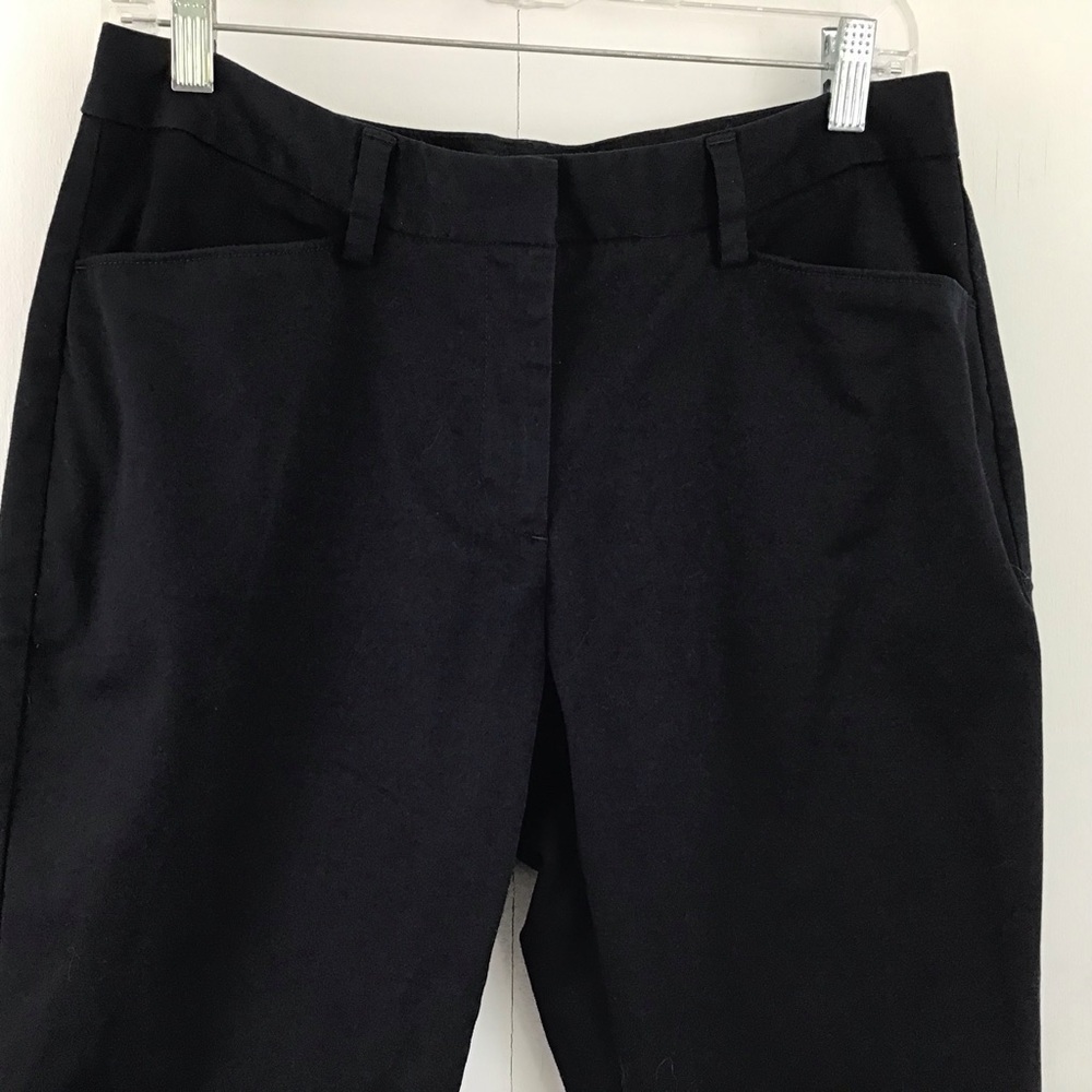 Lands’ End black bootcut chinos. Size 8 - Picture 2 of 5